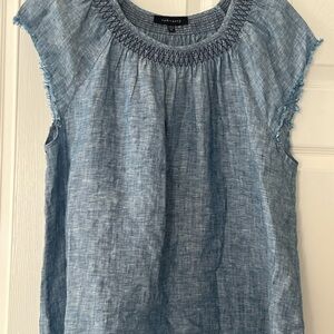 Ready for summer cute chambray top!